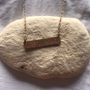 Gold Plated Mermaid necklace